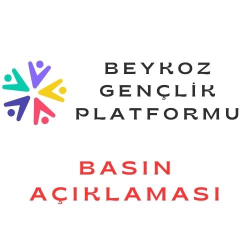 Beykoz Gençlik Platformu Basın Açıklaması